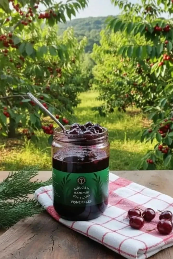 Vişne Reçeli 750 gr 3 adet