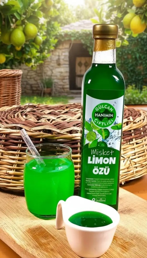 Naneli Misket Limon Özü 3 adet