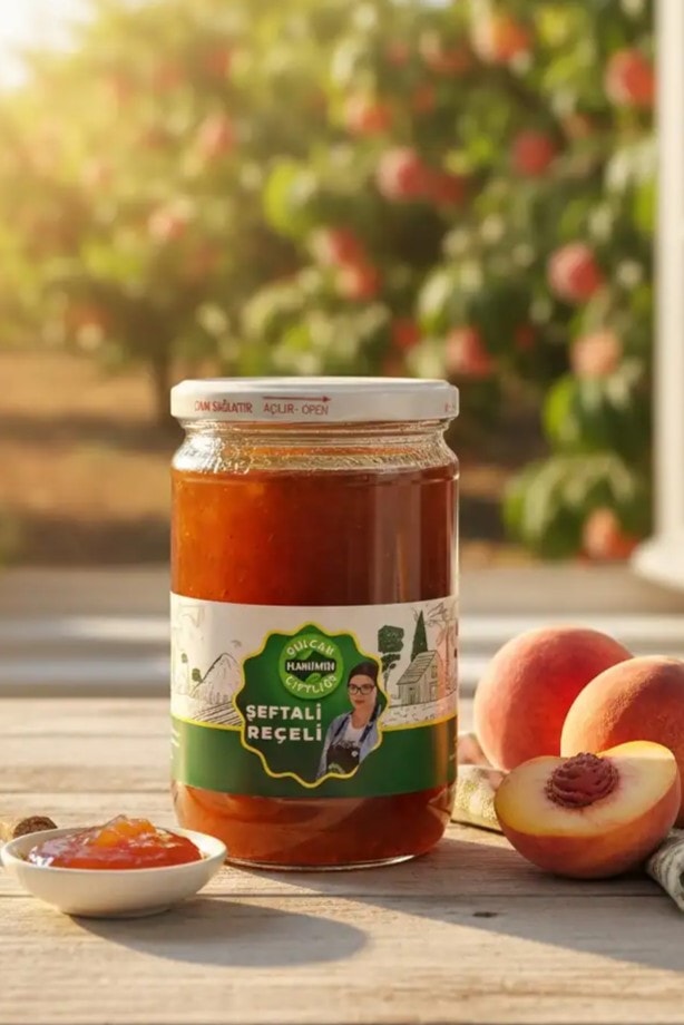 Şeftali Reçeli