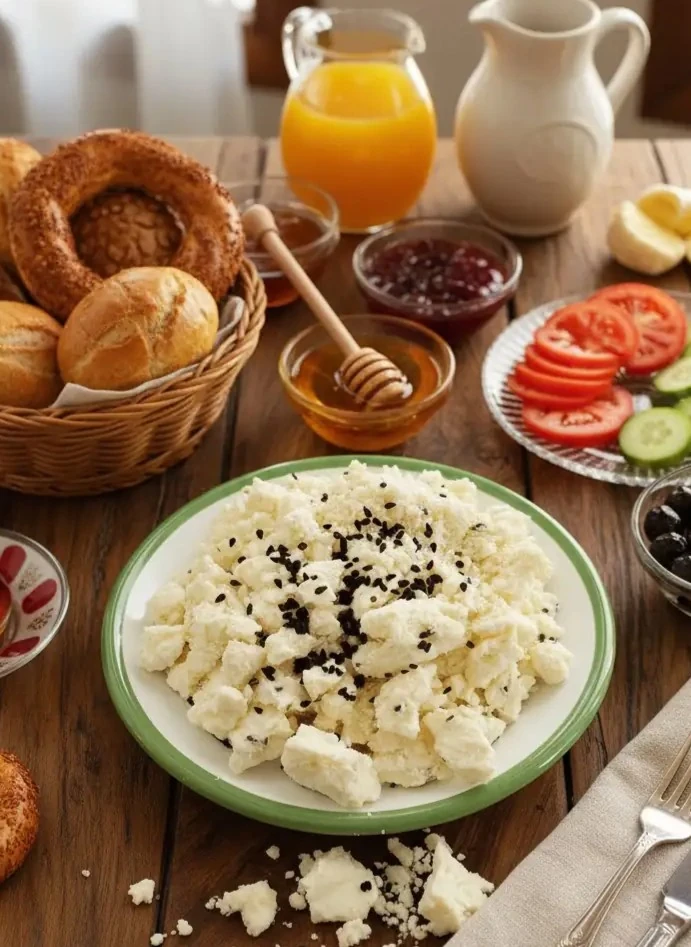 Şirden Mayalı Çörek Otlu Tulum Peynir