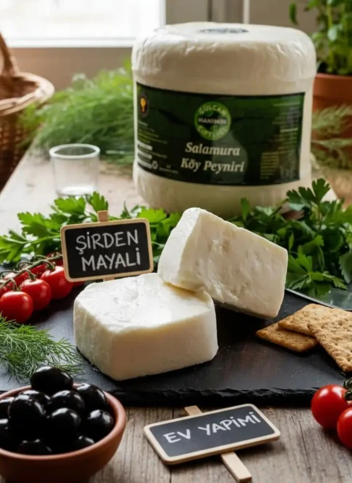 Şirden Mayalı Salamura Köy Peyniri