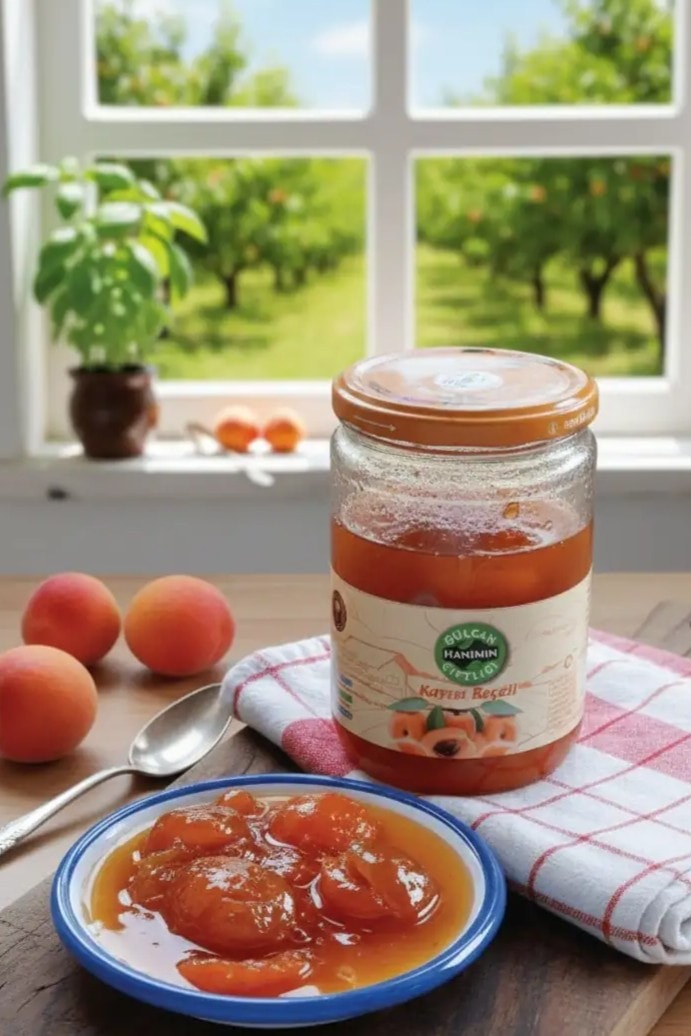 Kayısı Reçeli (750 Gr)