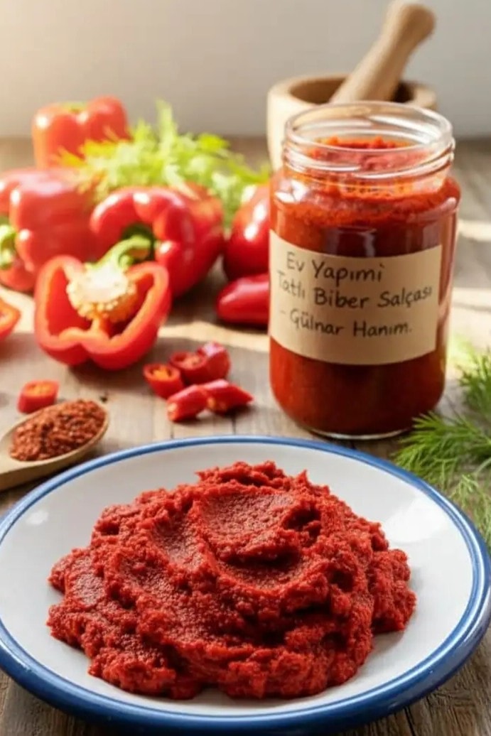 Tatlı Biber Salçası