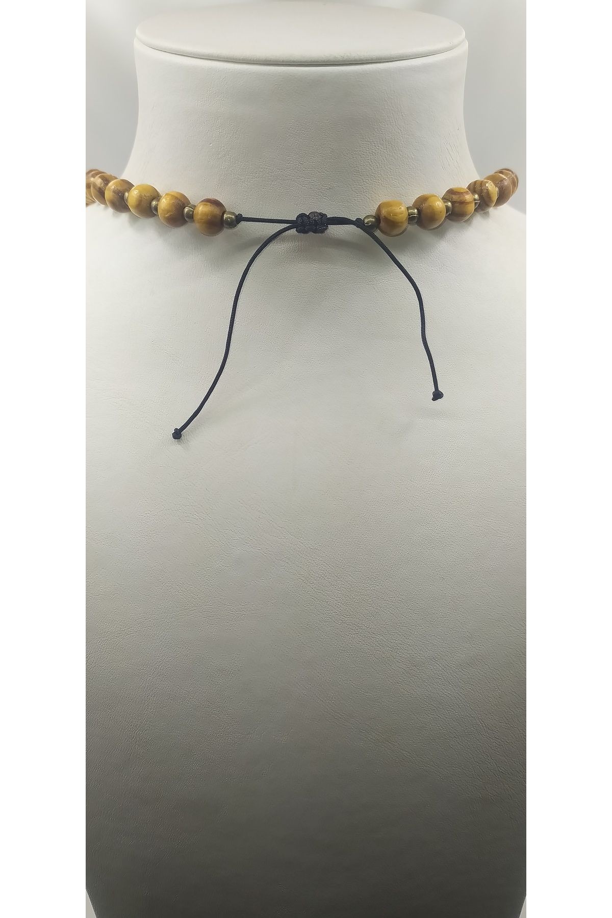 ERKEK DOĞAL AHŞAP KOLYE