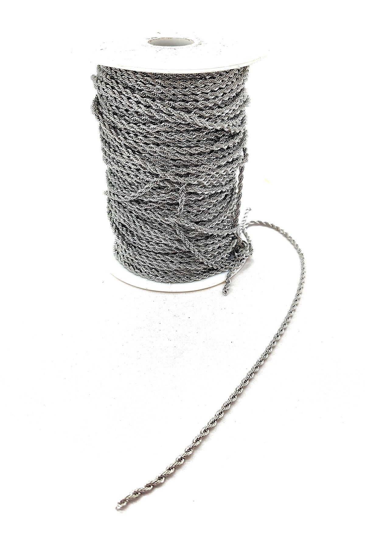 ÇELİK ZİNCİR (1 METRE) - gümüş rengi7