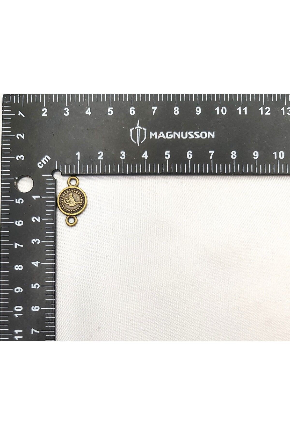 14 MM OSMANLI TUĞRA PARA (ÇİFT KUPLU DÜZ) (50 ADET) - yeşil antik