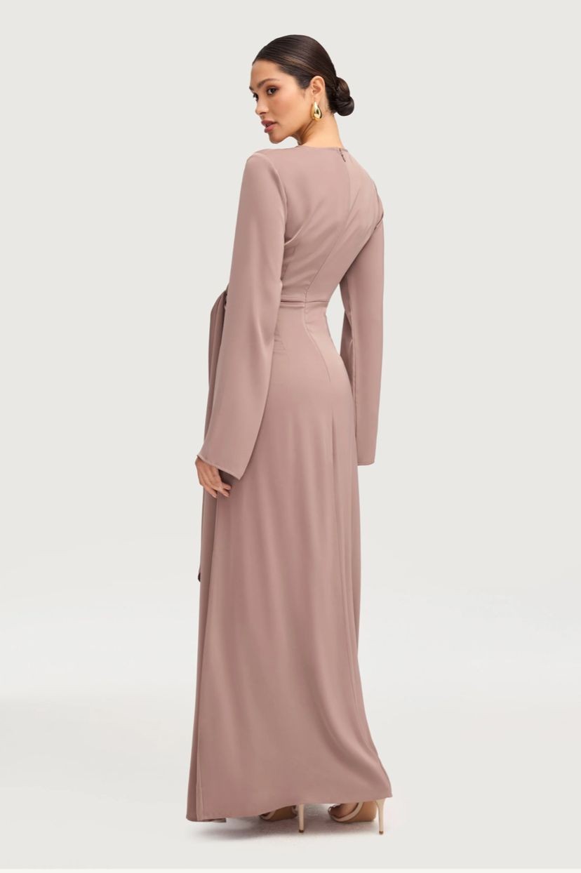 MANOLYA ELBİSE PEMBE