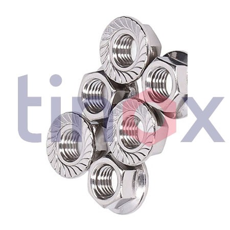 FLANSLI SOMUN A4 DIN-6923-4-6