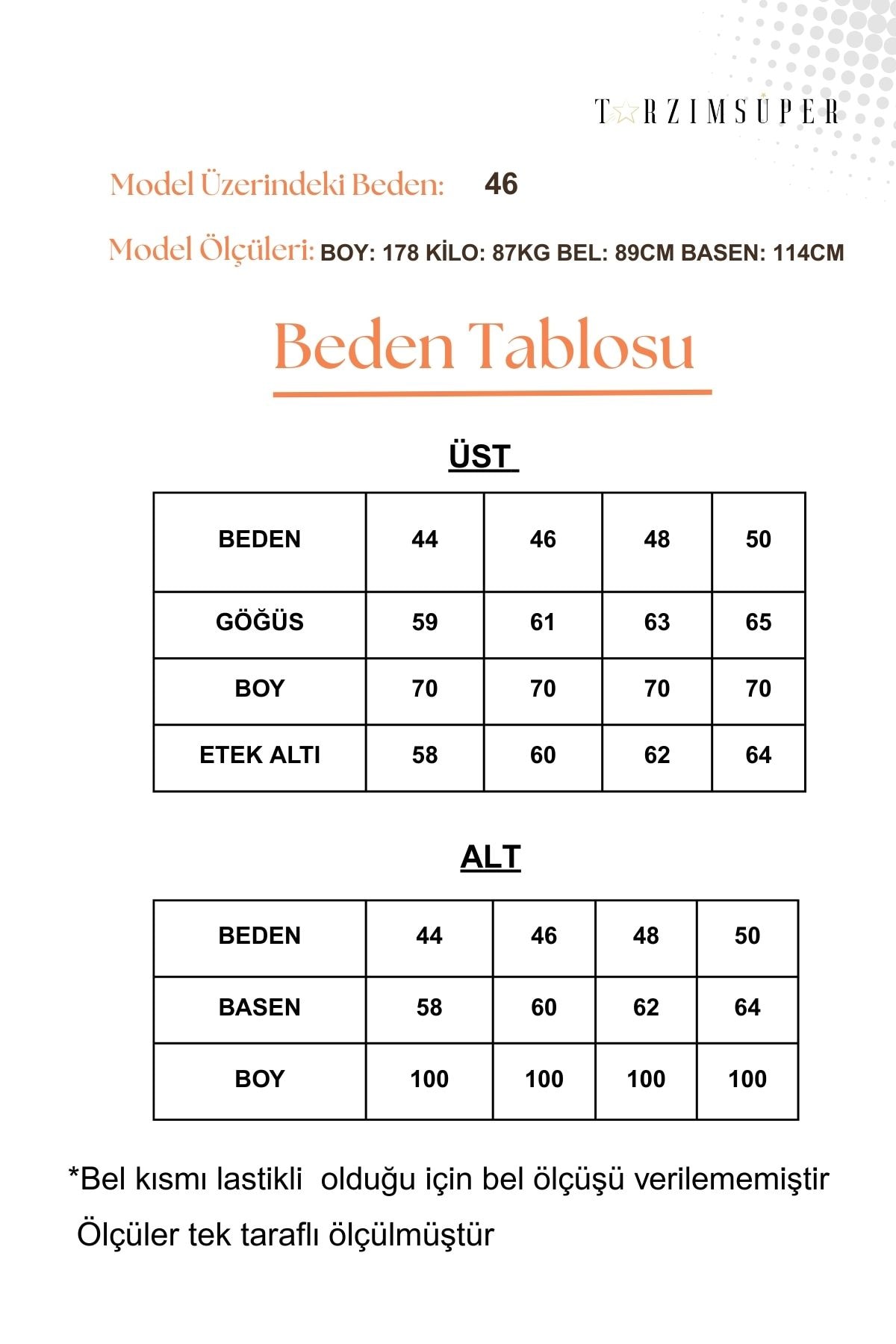 Kadın Büyük Beden Beli Lastikli V Yaka Cepli Spor Günlük Eşofman Takımı