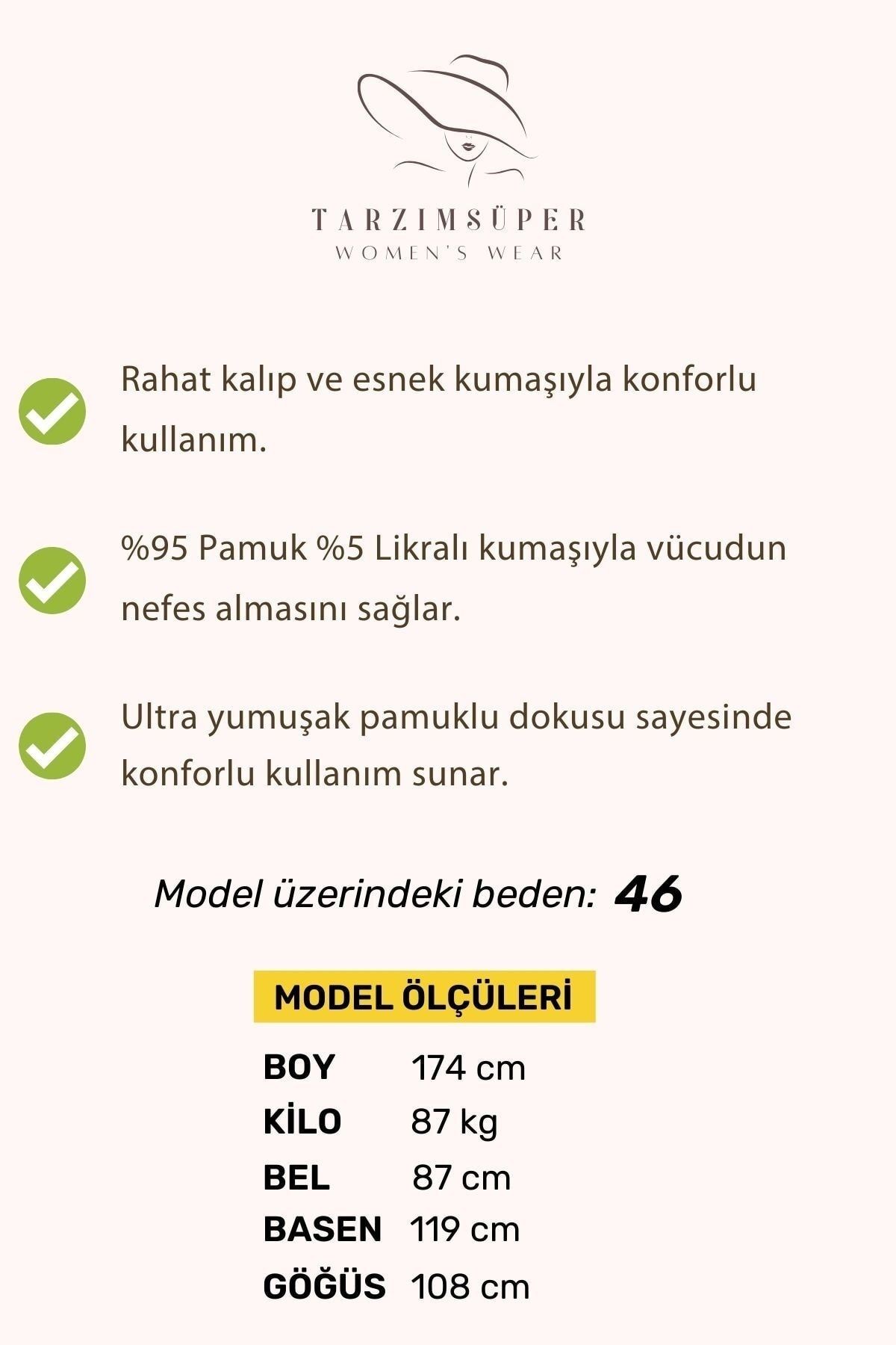 Büyük Beden 2'li Konfor Modeli Leopar Desen Pantolonlu Tunik Şık Siyah Leoparlı Ikili Alt-üst Takım