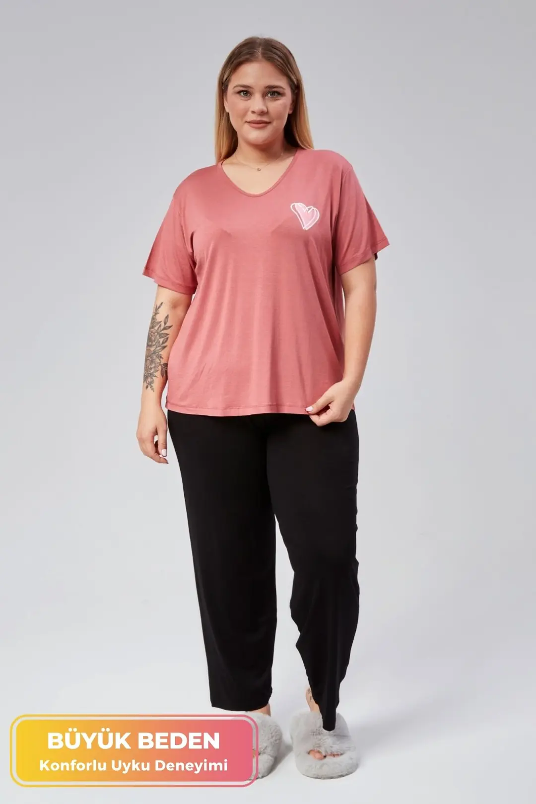 Limissi Viskon Kadın pijama takımı main image 1