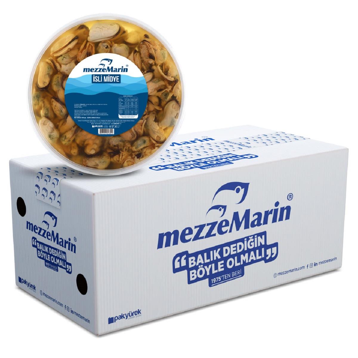 Marine Midye Füme 1000 Gr.