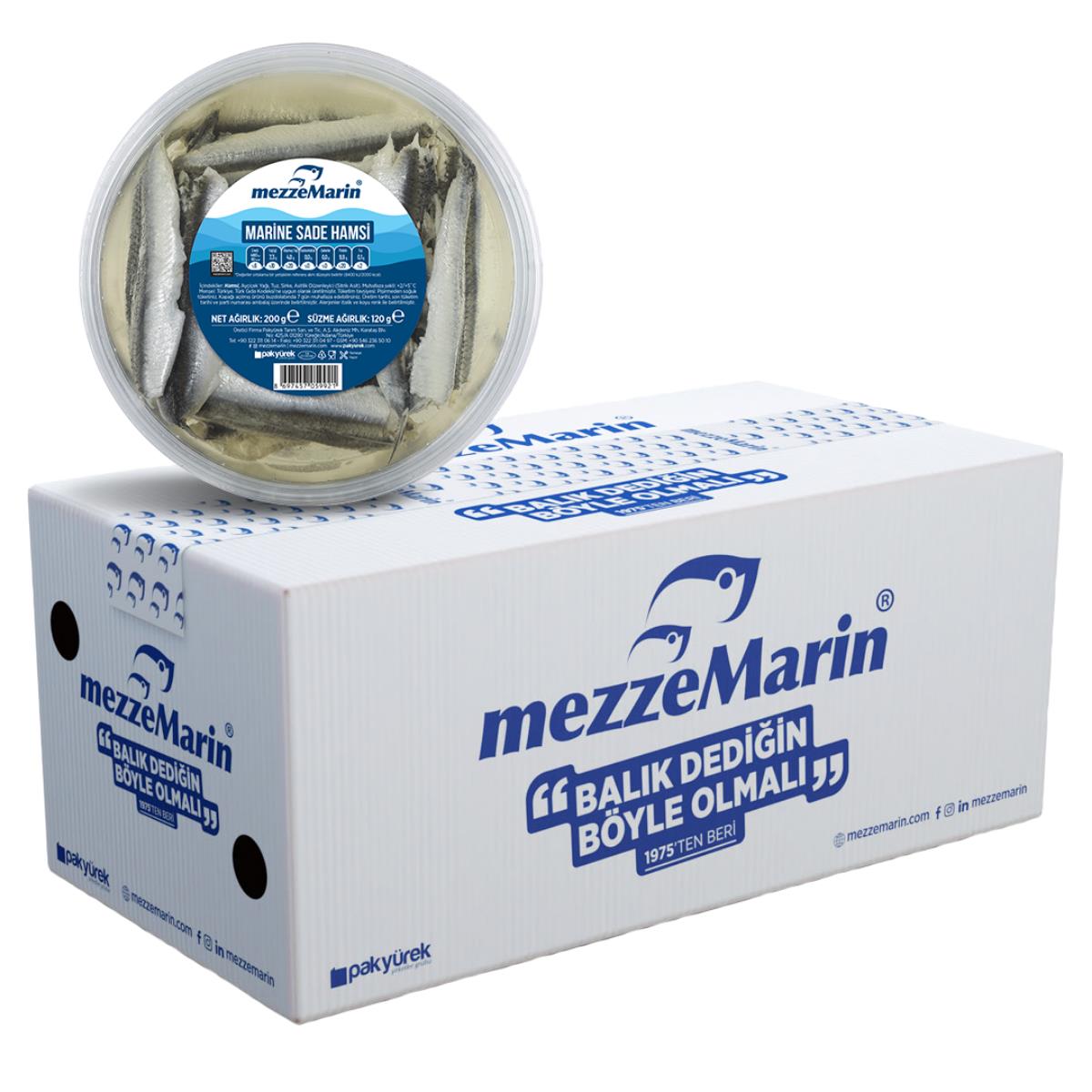 Marine Hamsi Sade 200 Gr.