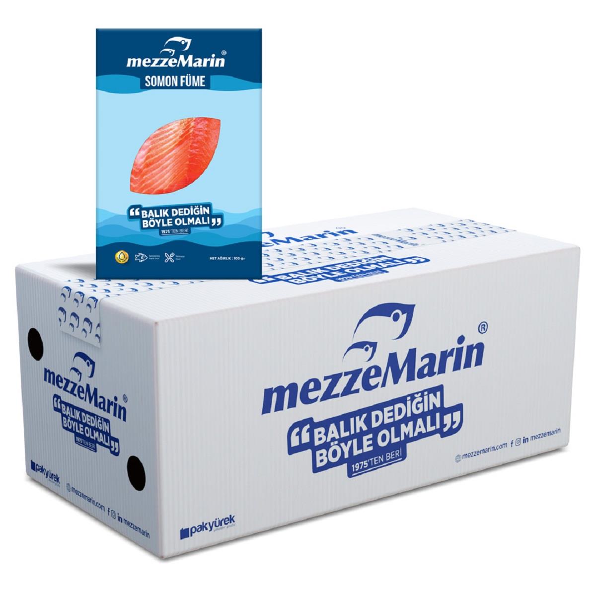 Somon Füme Donuk Dilimli 100 Gr.