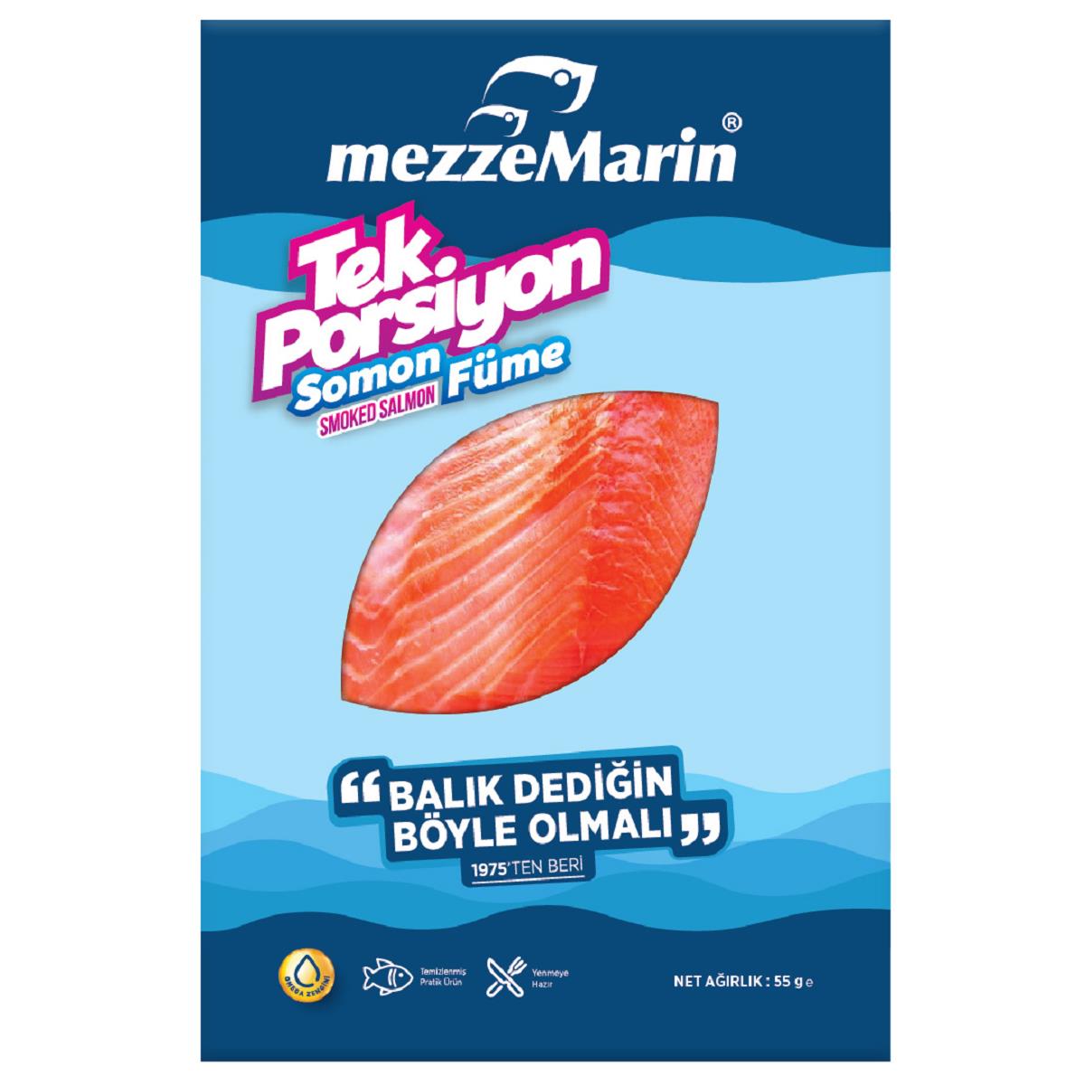 Somon Füme Donuk Dilimli 55 Gr.