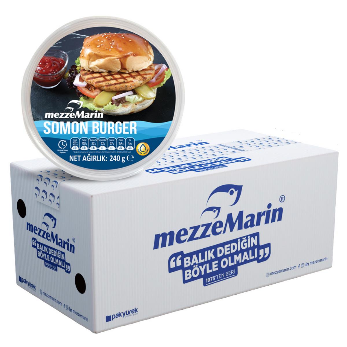 Somon Burger 240 GR.