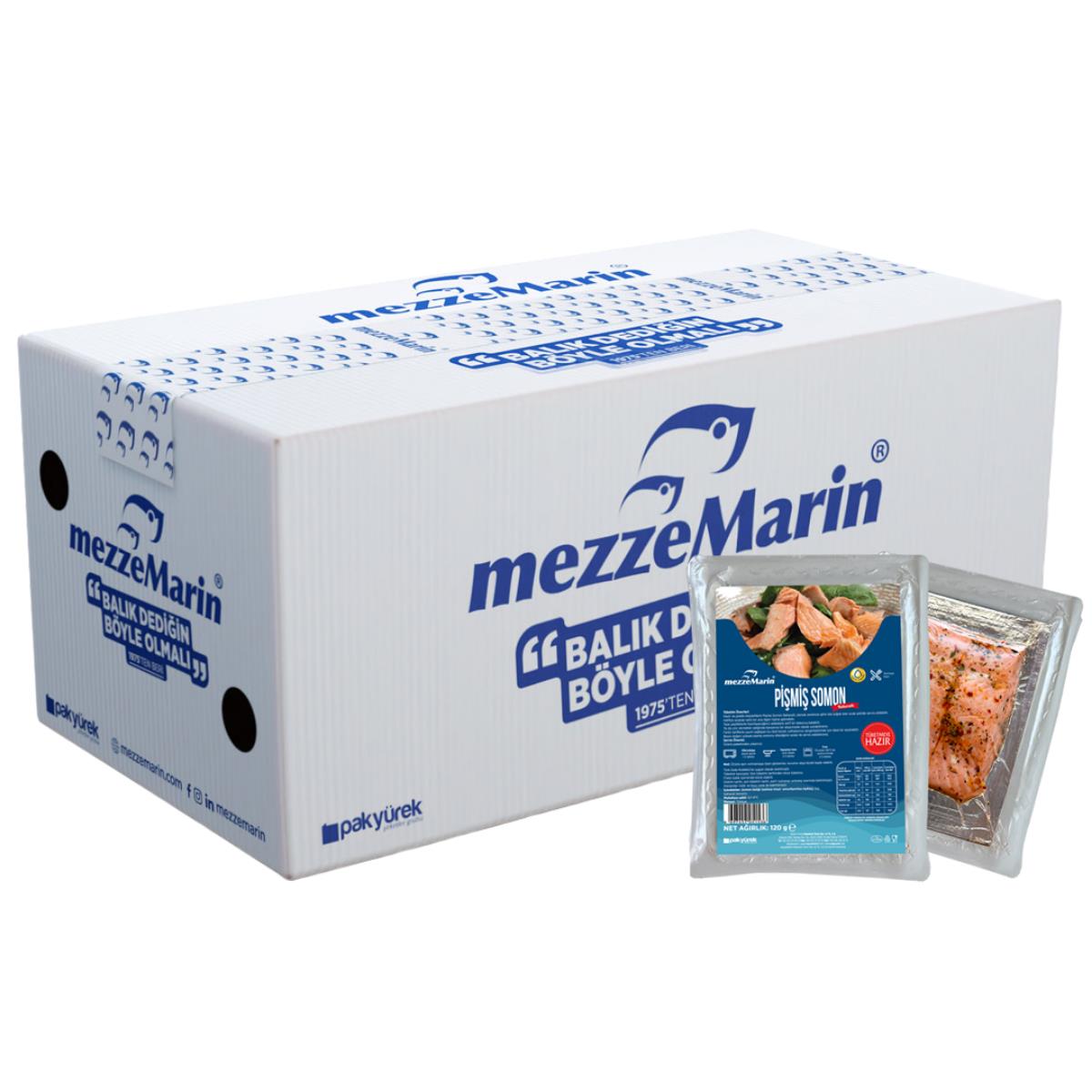 Pişmiş Somon 120 Gr. Baharatlı