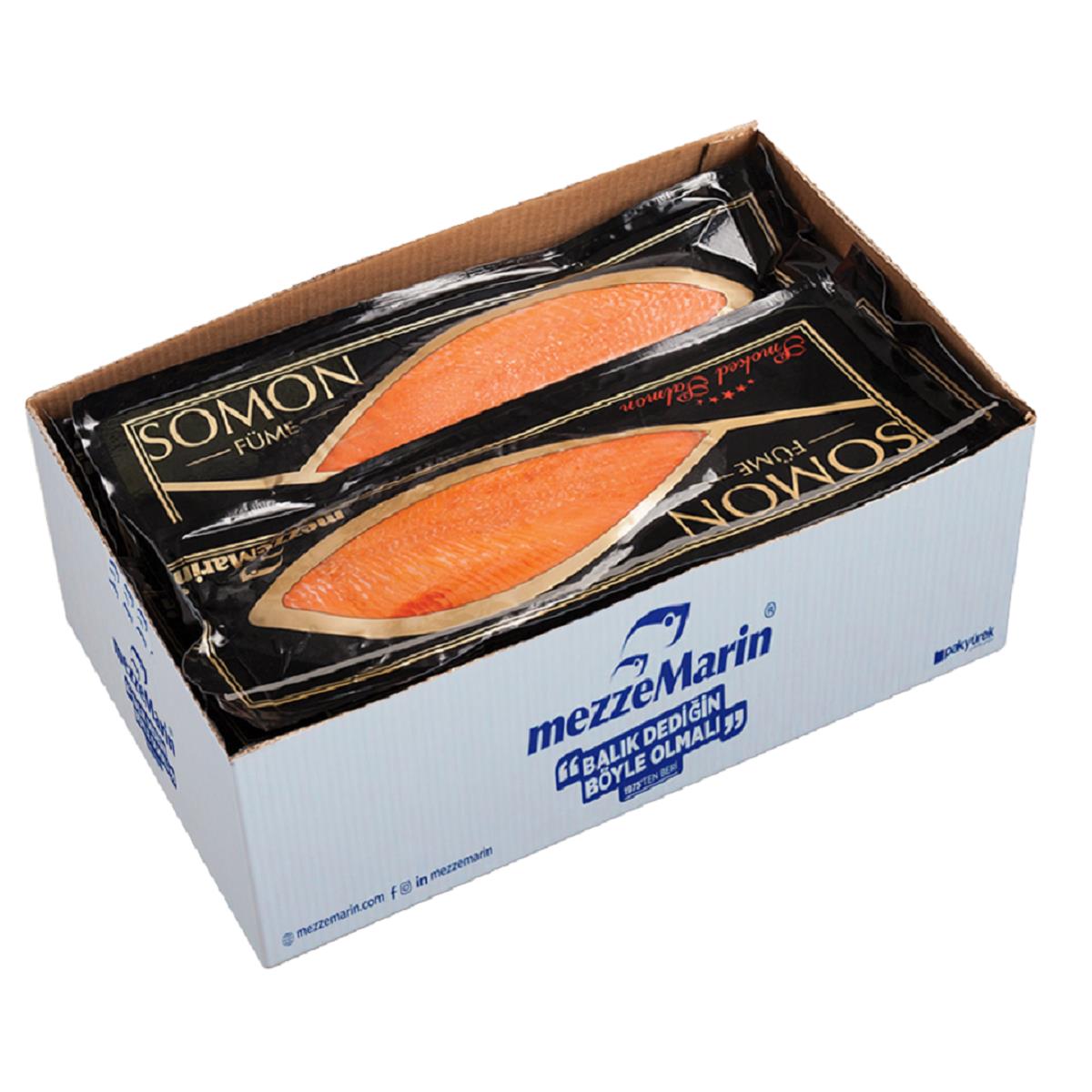 Somon Füme Donuk Dilimli(Siyah Paket)