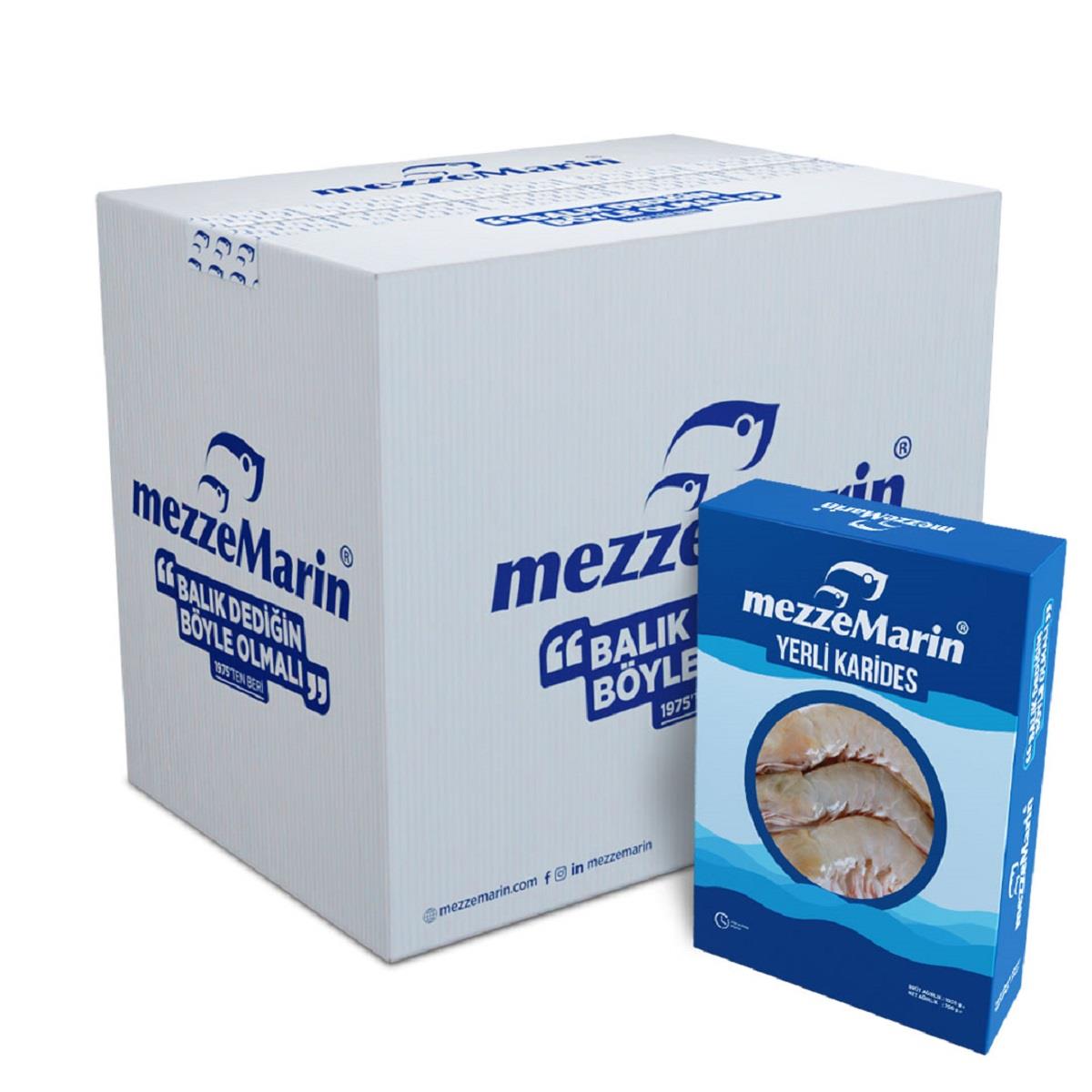 Karides Kabuklu Beyaz Donuk 13/15 1000 Gr.