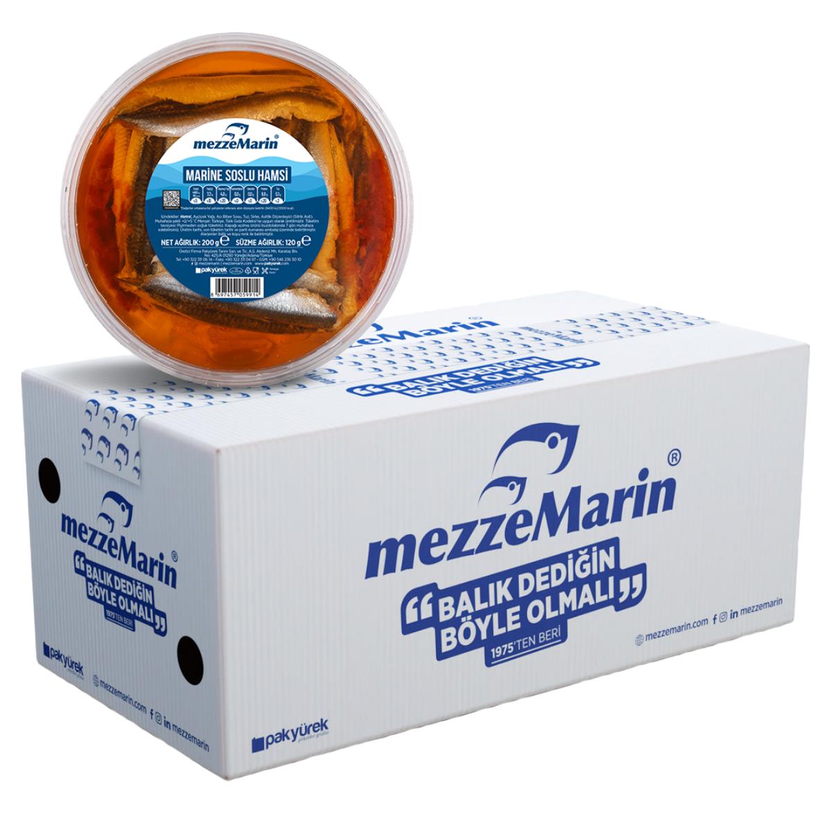 Marine Hamsi Soslu 200 Gr.