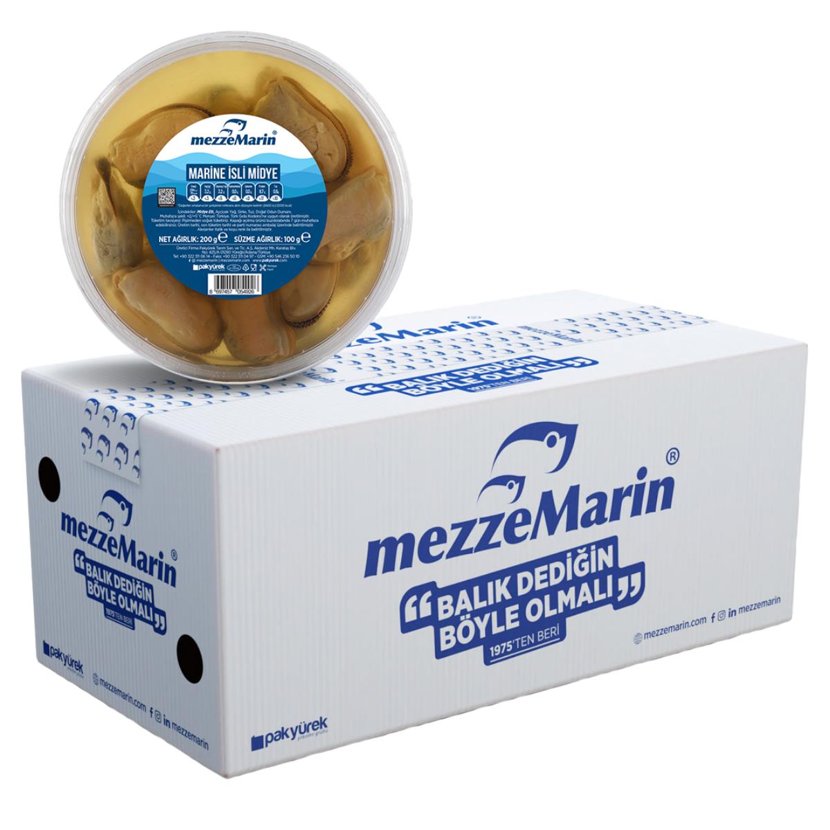 Marine Midye Füme 200 Gr.