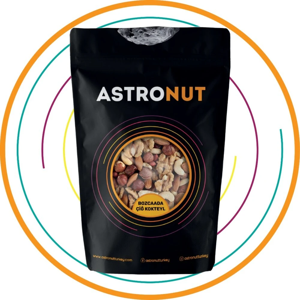 Bozcaada Çiğ Kokteyl Karışık Kuruyemiş 500 Gr