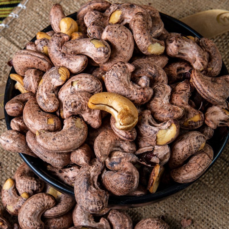 Odun Ateşinde ve Zarında Kavrulmuş Kaju 120 Gr