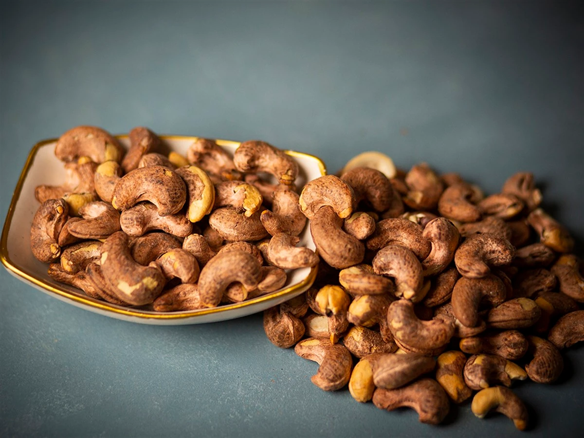 Odun Ateşinde Kavrulmuş Zarlı Kaju 500 gr