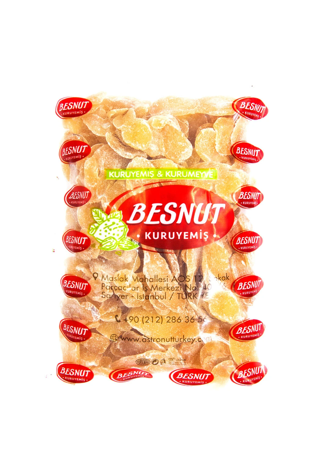 Zencefil Kurusu Dilimli 1 Kg