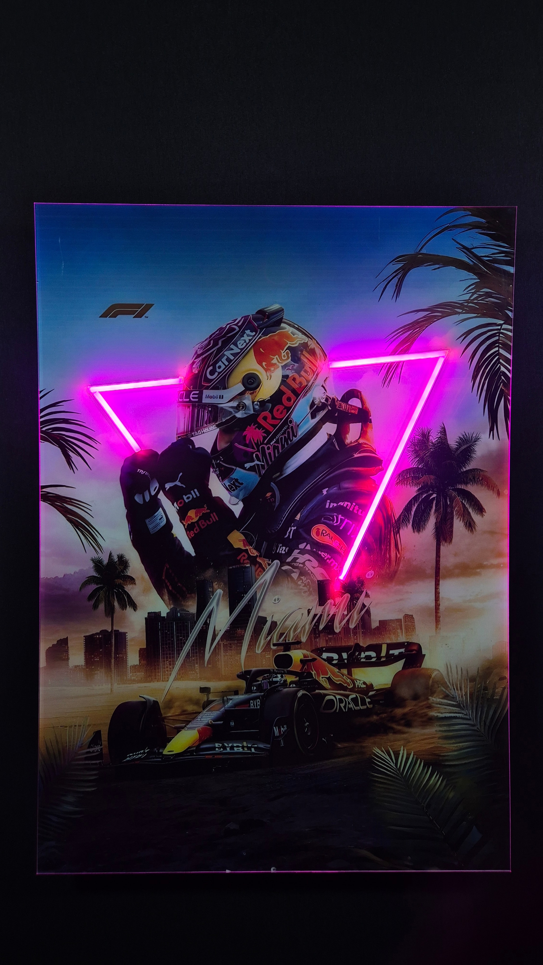 Takımınıza Özel Neon Led Poster