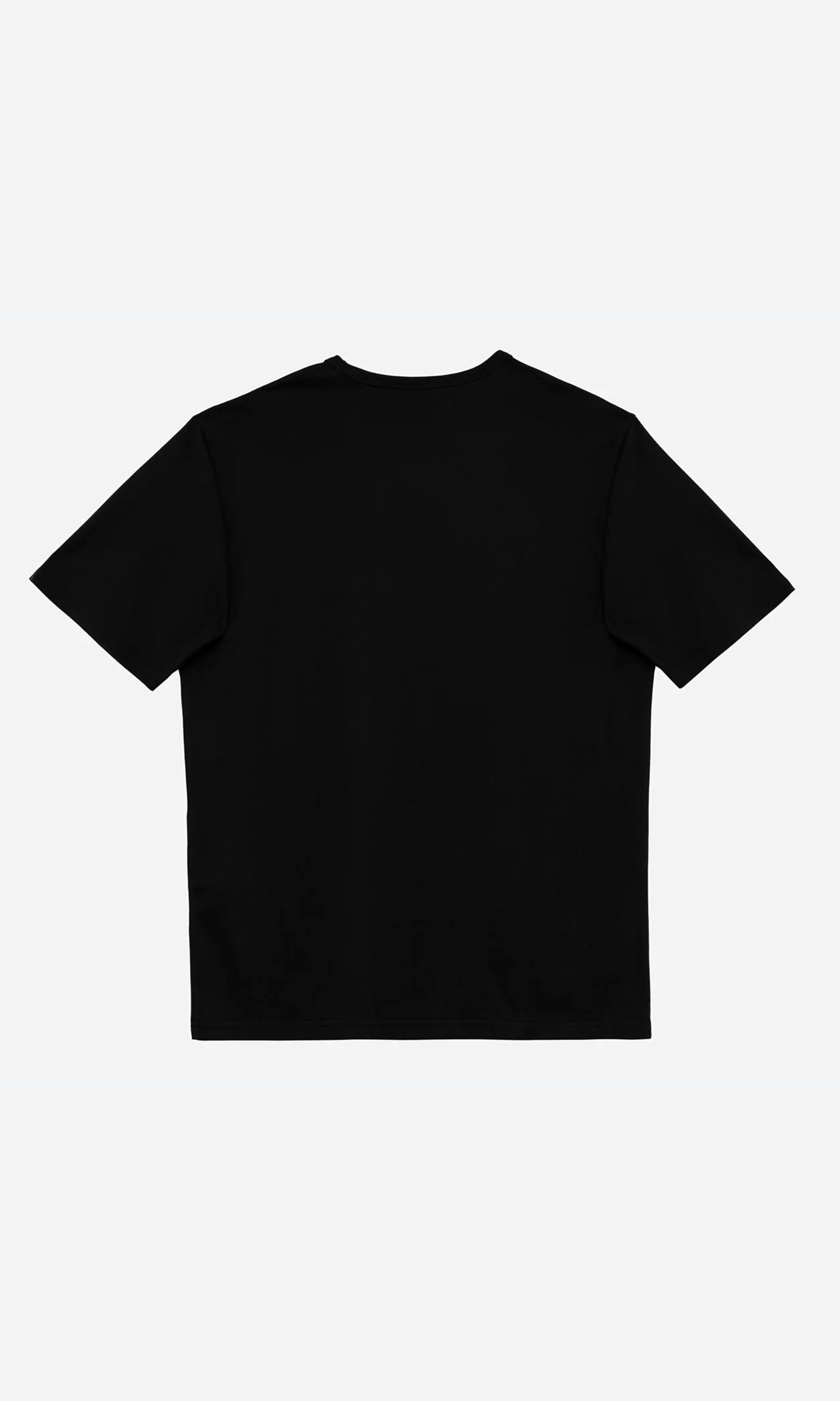 3020 - Oversize Baskılı Unisex T-Shirt - VOU Club - Siyah