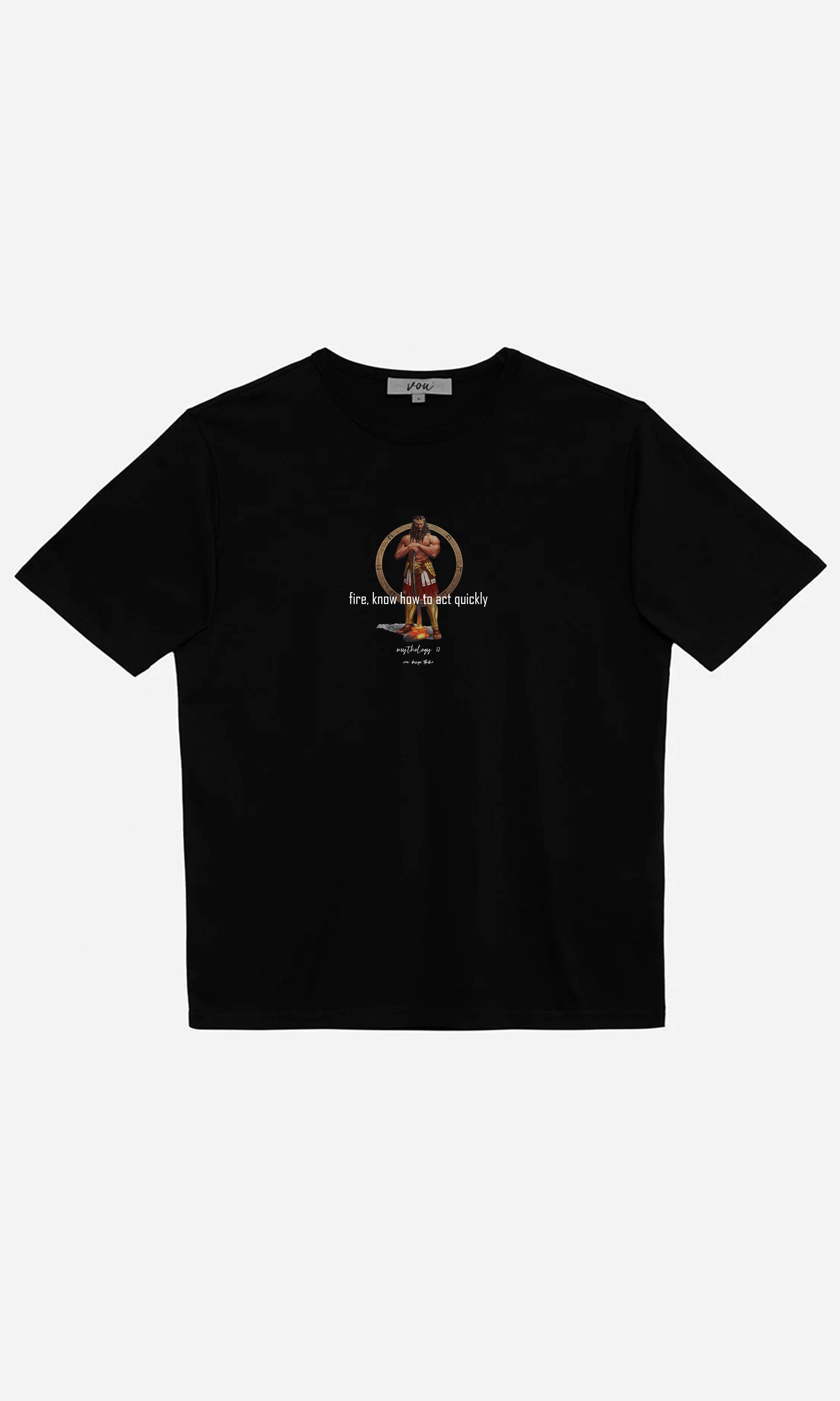 Hephaestus - Oversize Baskılı Unisex T-Shirt