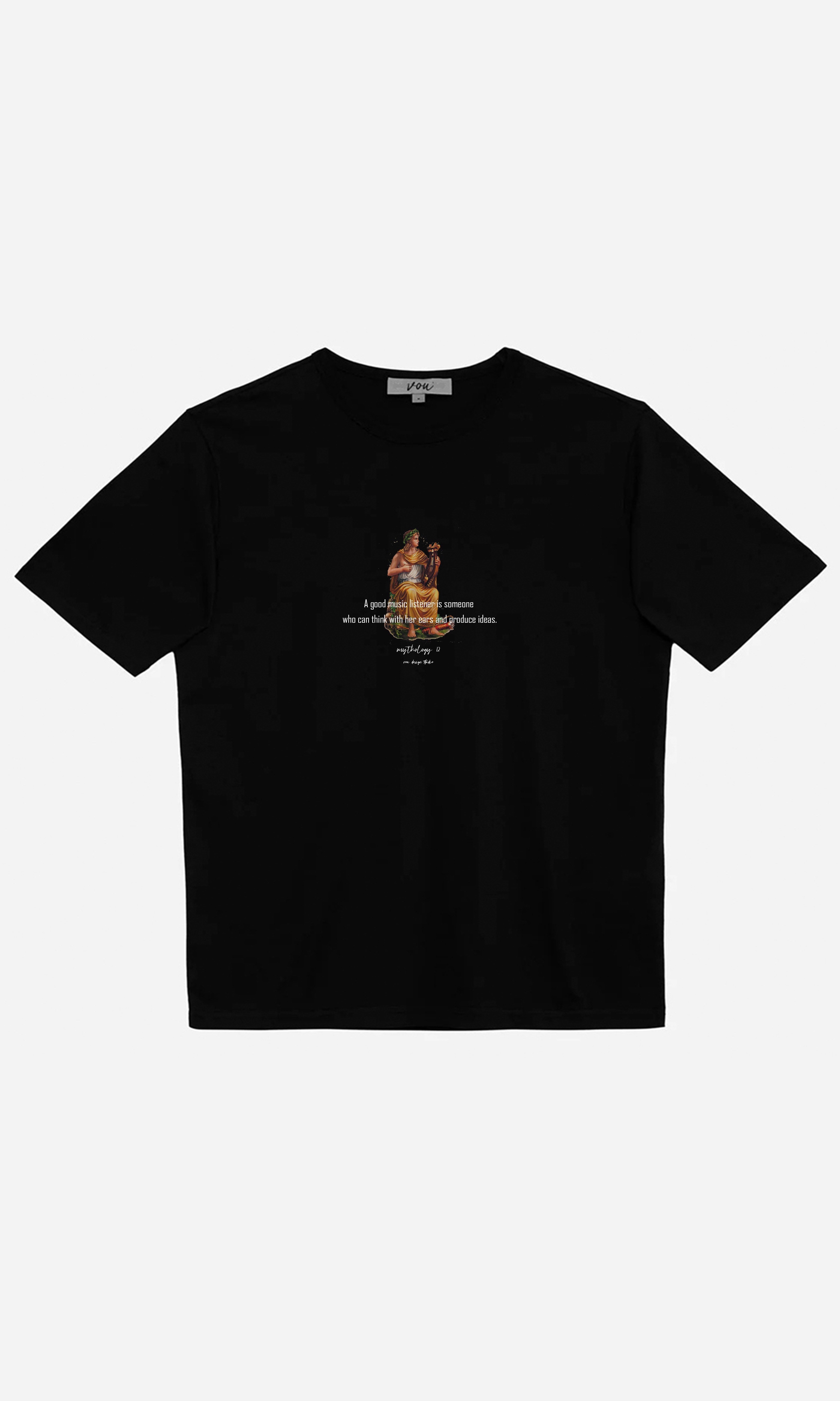 Apollon - Oversize Baskılı Unisex T-Shirt