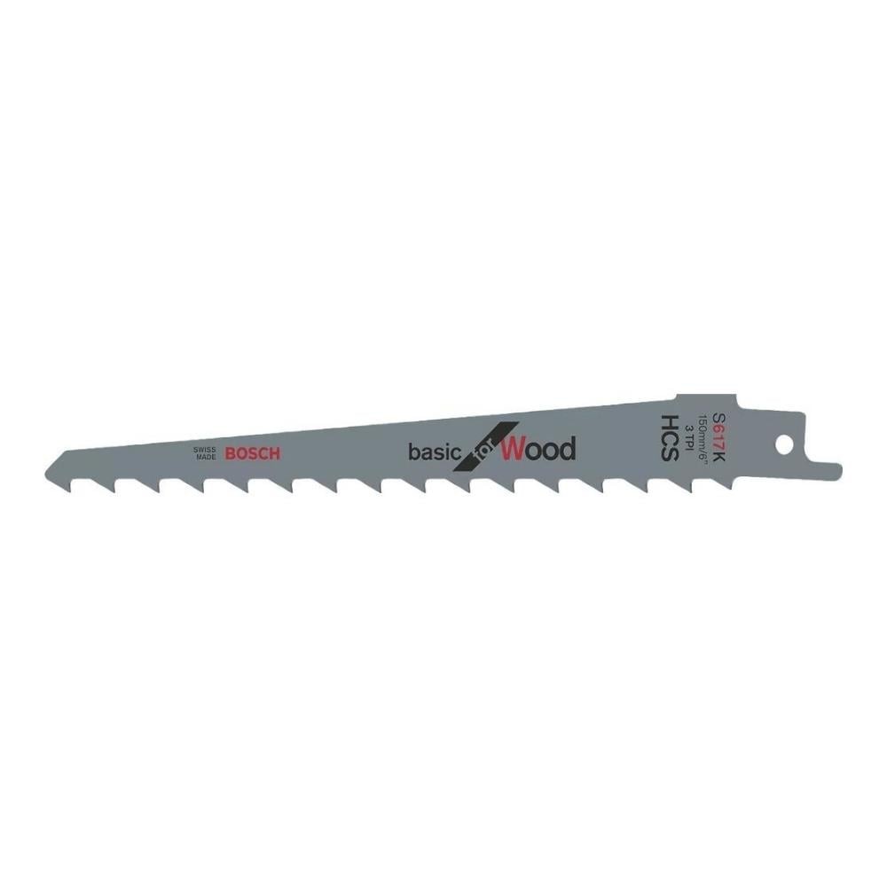 BOSCH PANTER TESTERE BIÇAGI AHSAP BasicforWood S617K 5'li