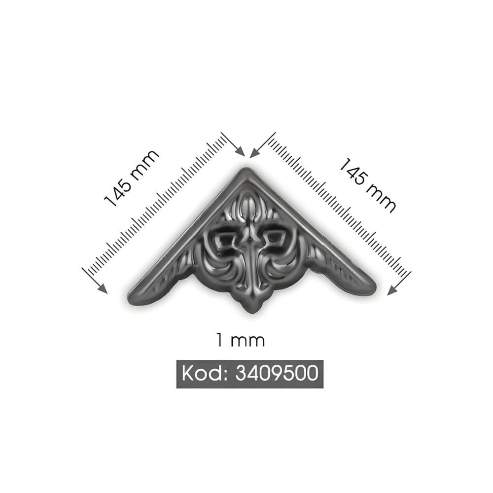 FERFORJE 3409508 KAPI GÖBEGI KÖSE 0,8mm sayfa 80 145*145mm