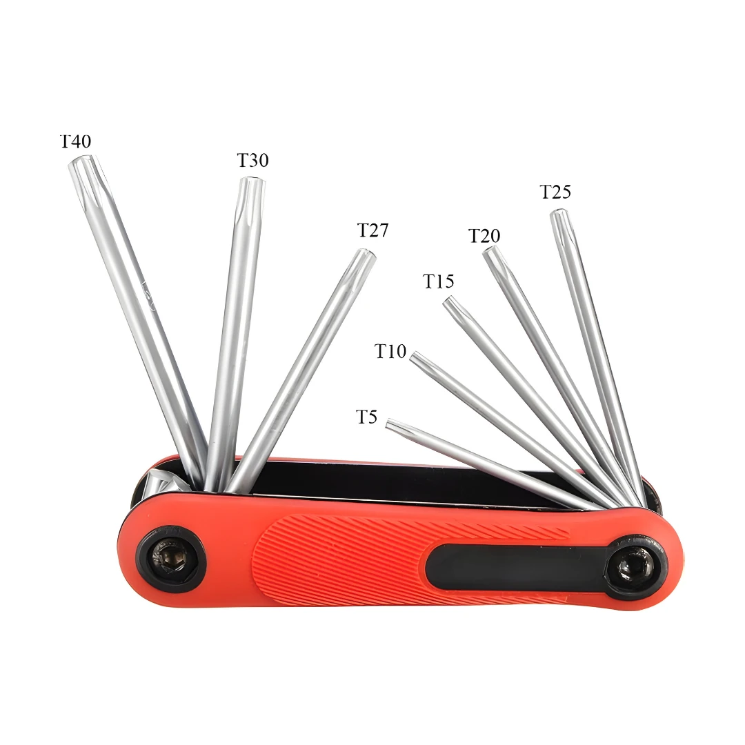 ALYAN TAKIMI TORX KATLANIR 8 PARÇA CEP MODELİ