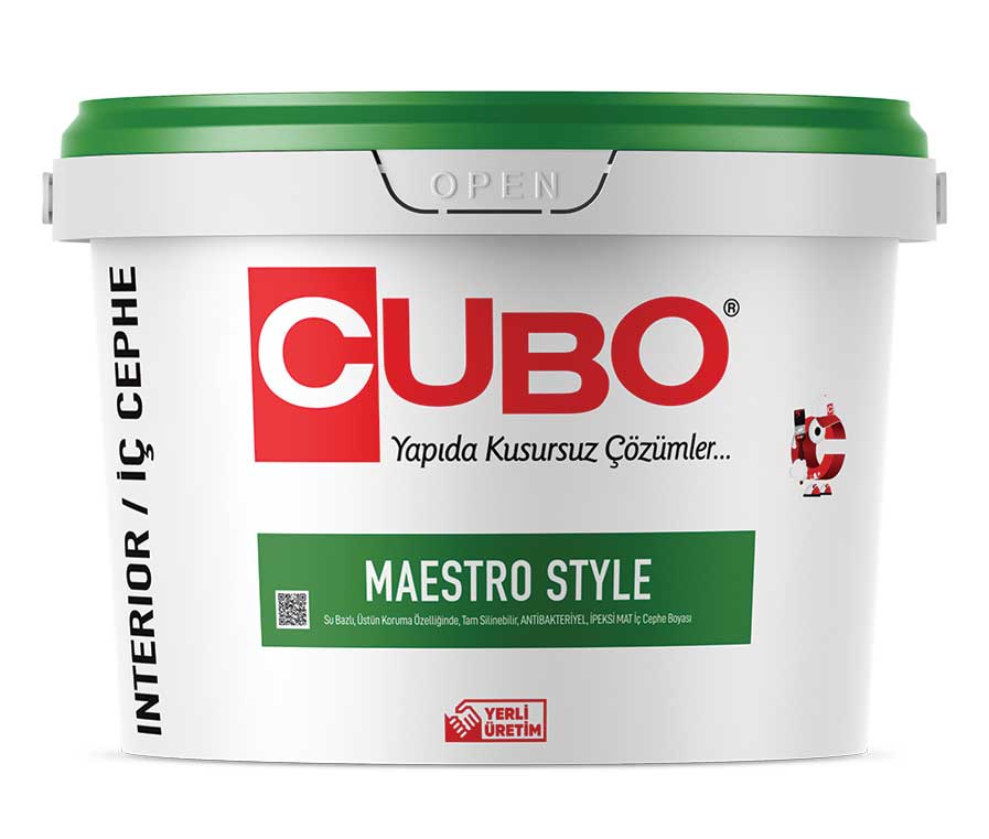 CUBO Maestro İç Cephe Boyası B Baz 7,5 Lt