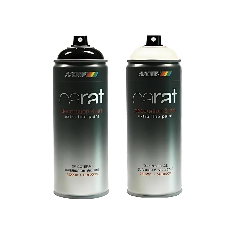 SPREY BOYA 400 ML MOTIP CARAT 9010 MAT BEYAZ