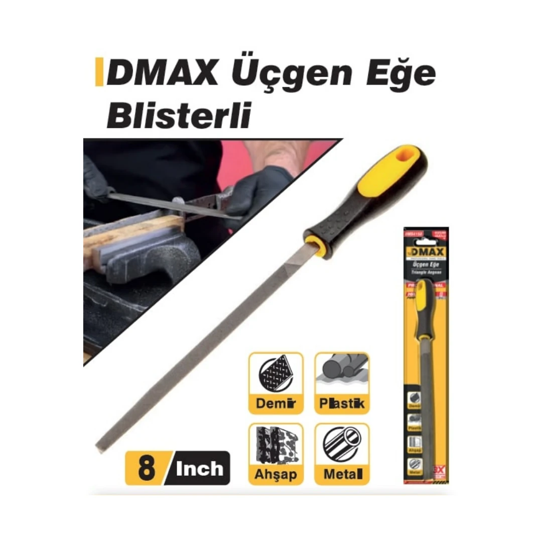ÜÇGEN EĞE BLİSTERLİ NO:8 DMAX 4158