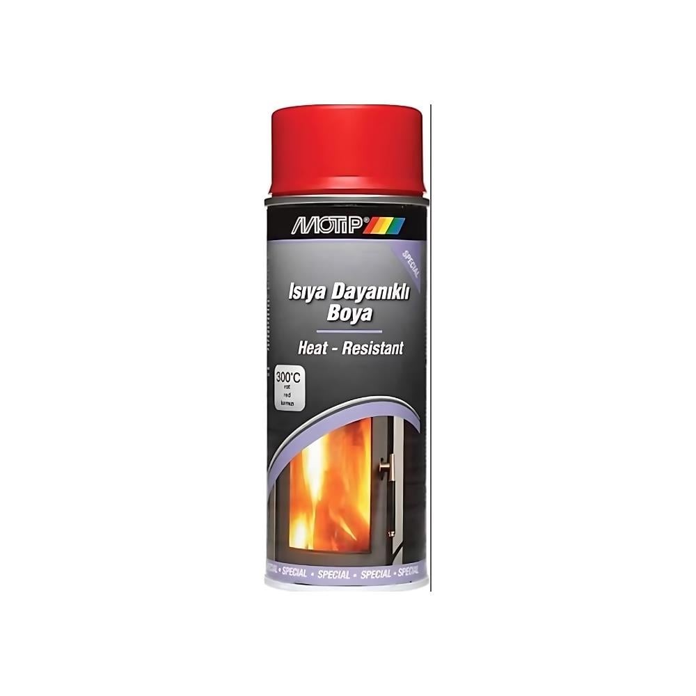 SPREY BOYA 400 ML MOTIP ISIYA DAYANIKLI KIRMIZI 300 C°