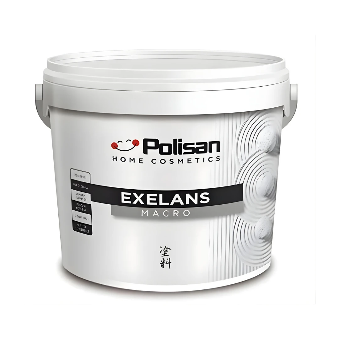 POLİSAN DIŞ CEPHE BOYASI EXELANS MACRO MIX B1 BAZ 15 L