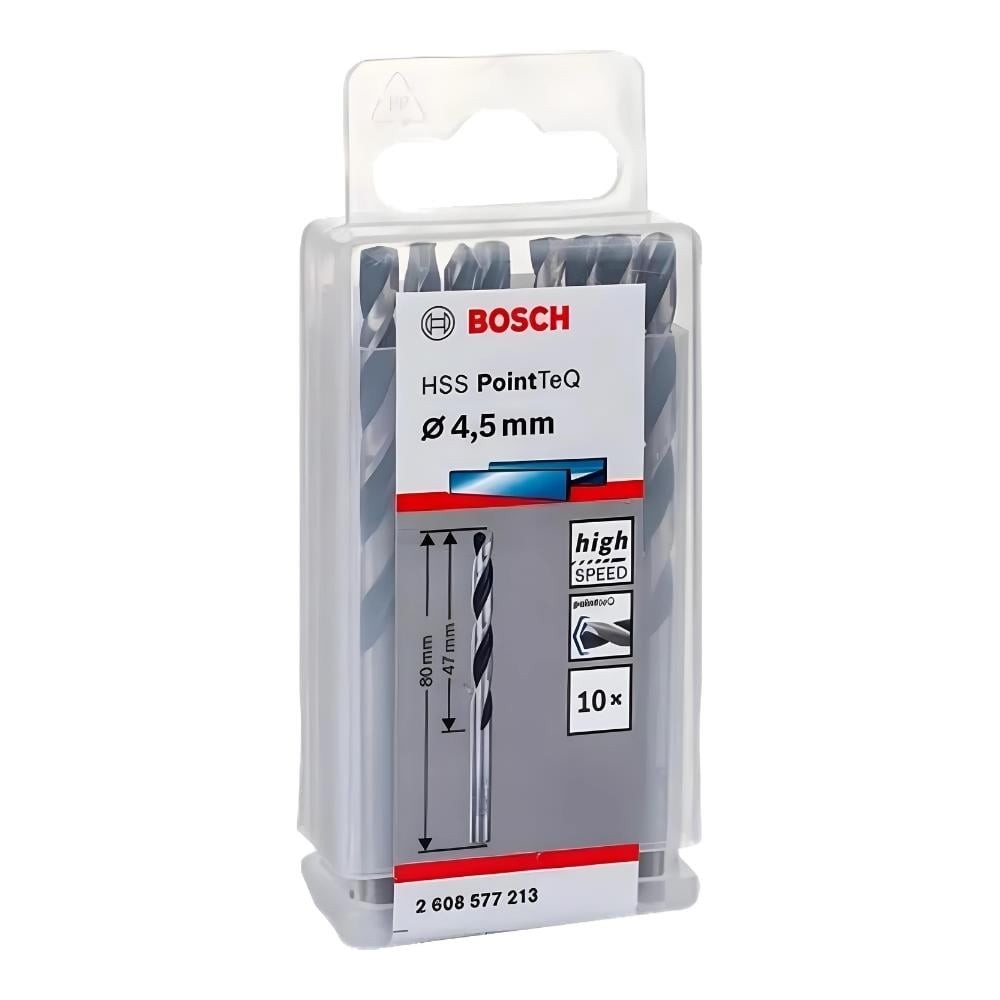 BOSCH HSSPointTeQ Metal Matkap Ucu 4,5mm 10'lu