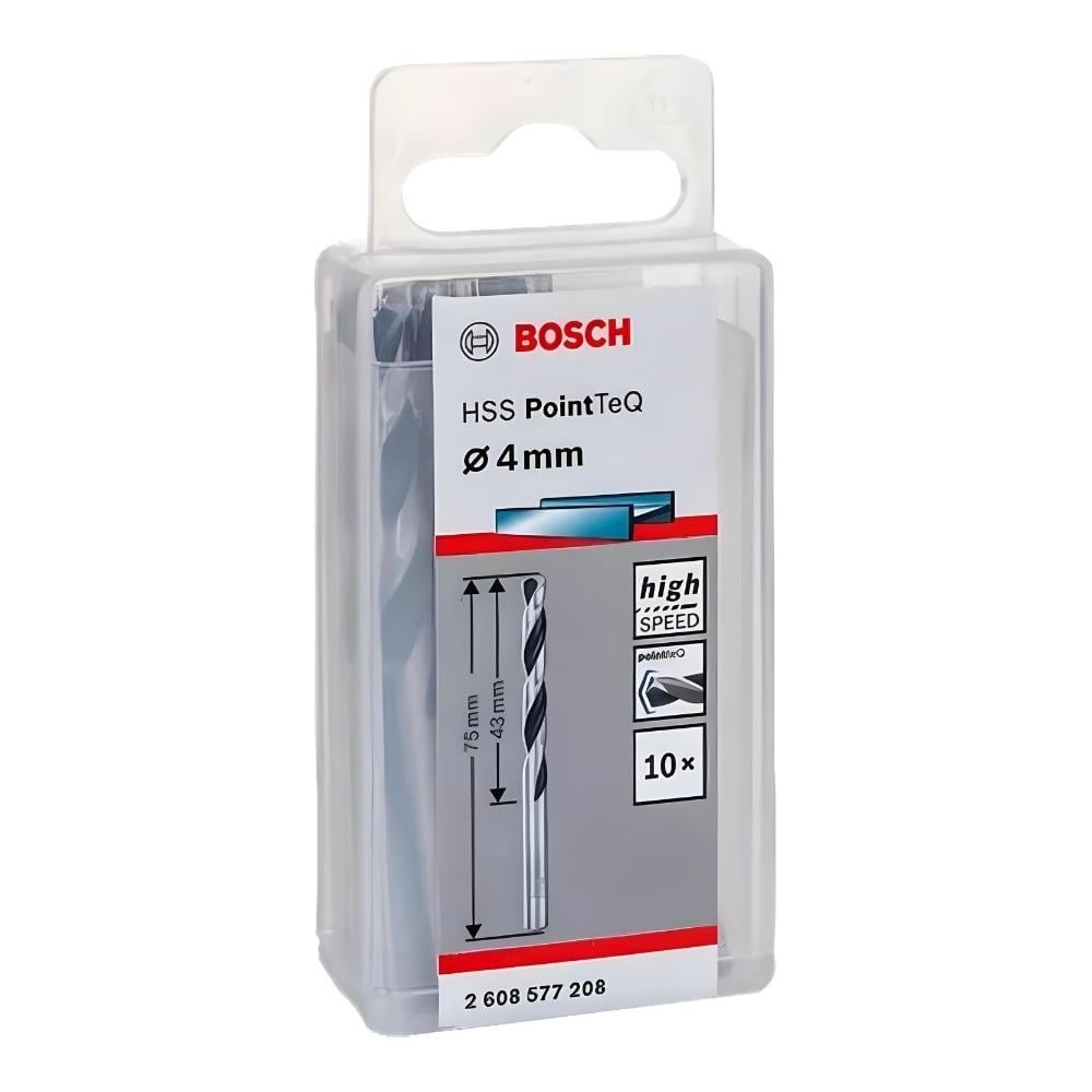 BOSCH HSSPointTeQ Metal Matkap Ucu 4,0mm 10'lu