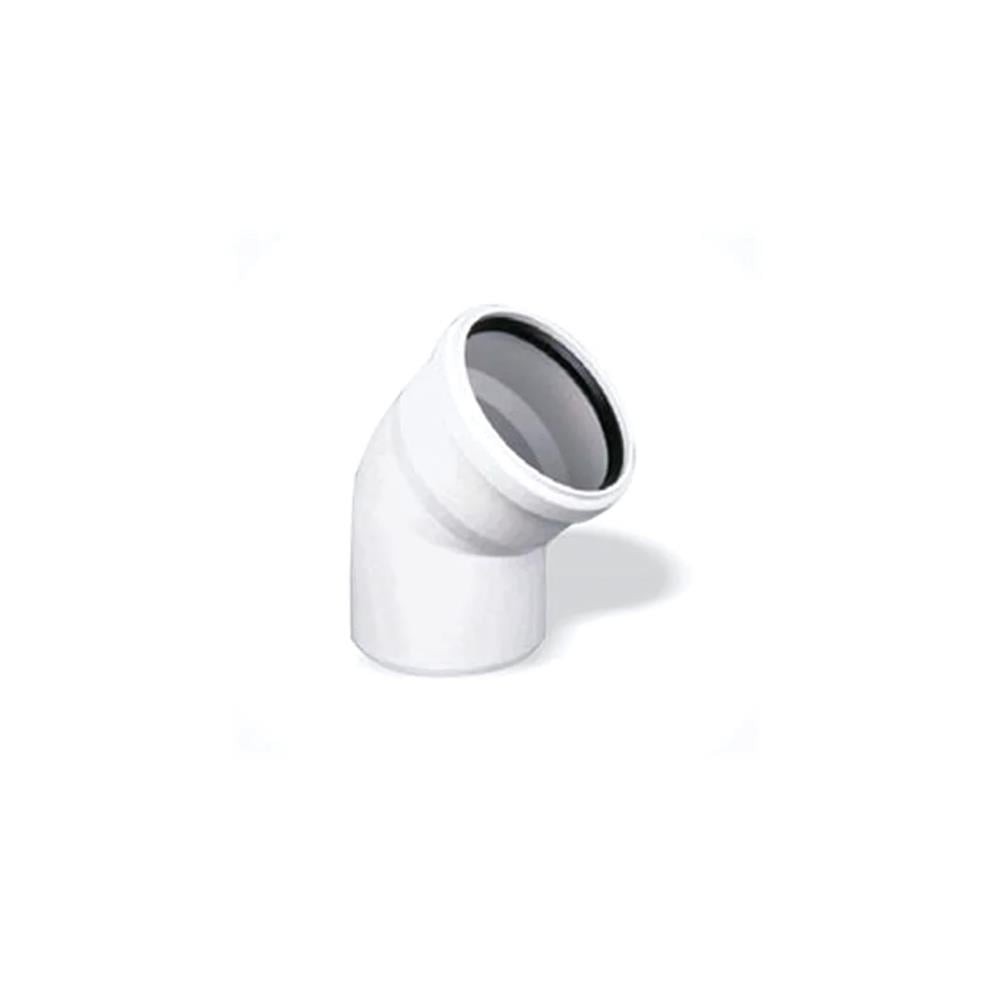 PVC ATIK SU Dirsek 45° d200