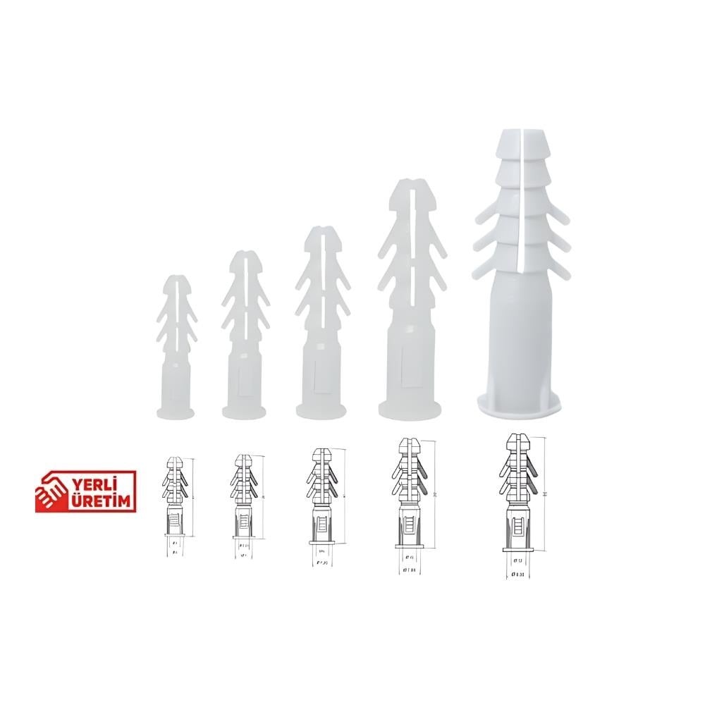 DÜBEL PLASTIK STANDART 12 LIK