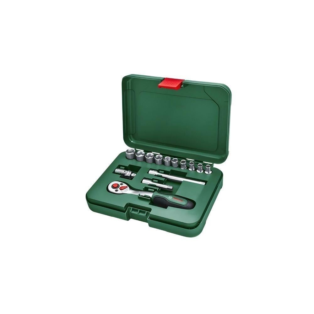 BOSCH LOKMA TAKIMI YESIL 1/4" 14 PARÇA