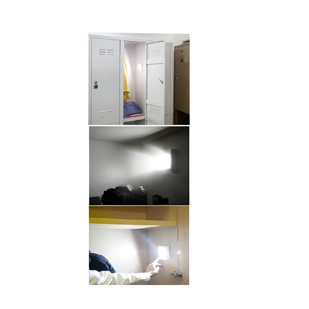 YAPIŞKANLI KARE DUVAR LAMBASI KLAUS KE47708 1W