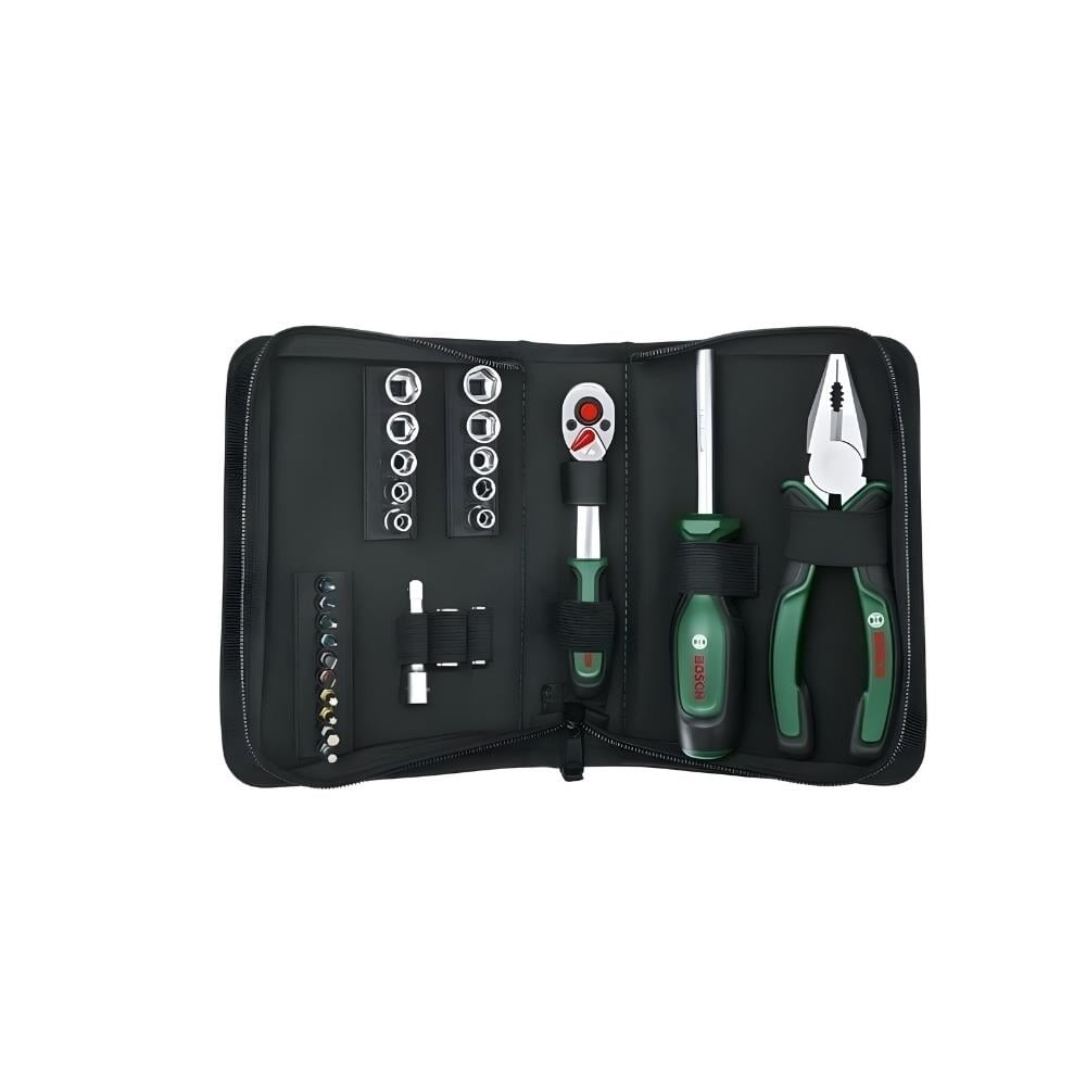 BOSCH EL ALETİ SETİ YEŞİL ÇANTALI 26 PARÇA