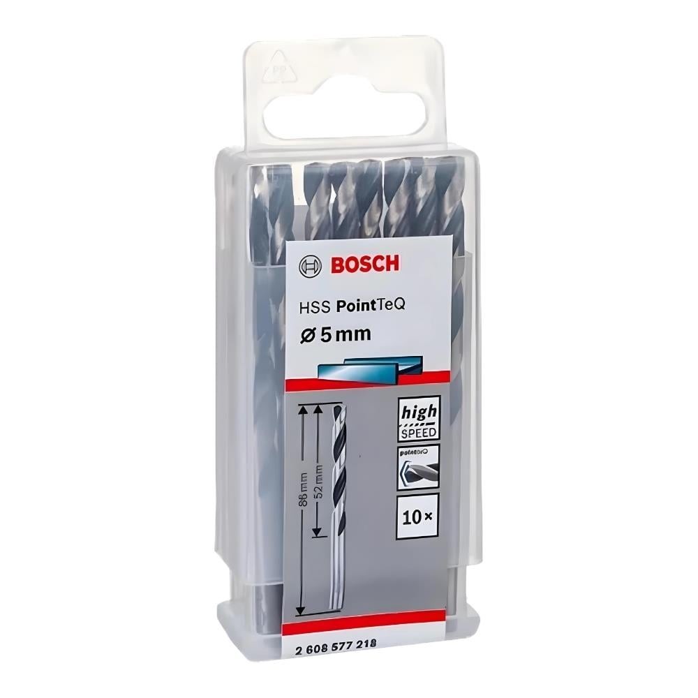 BOSCH HSSPointTeQ Metal Matkap Ucu 5,0mm 10'lu
