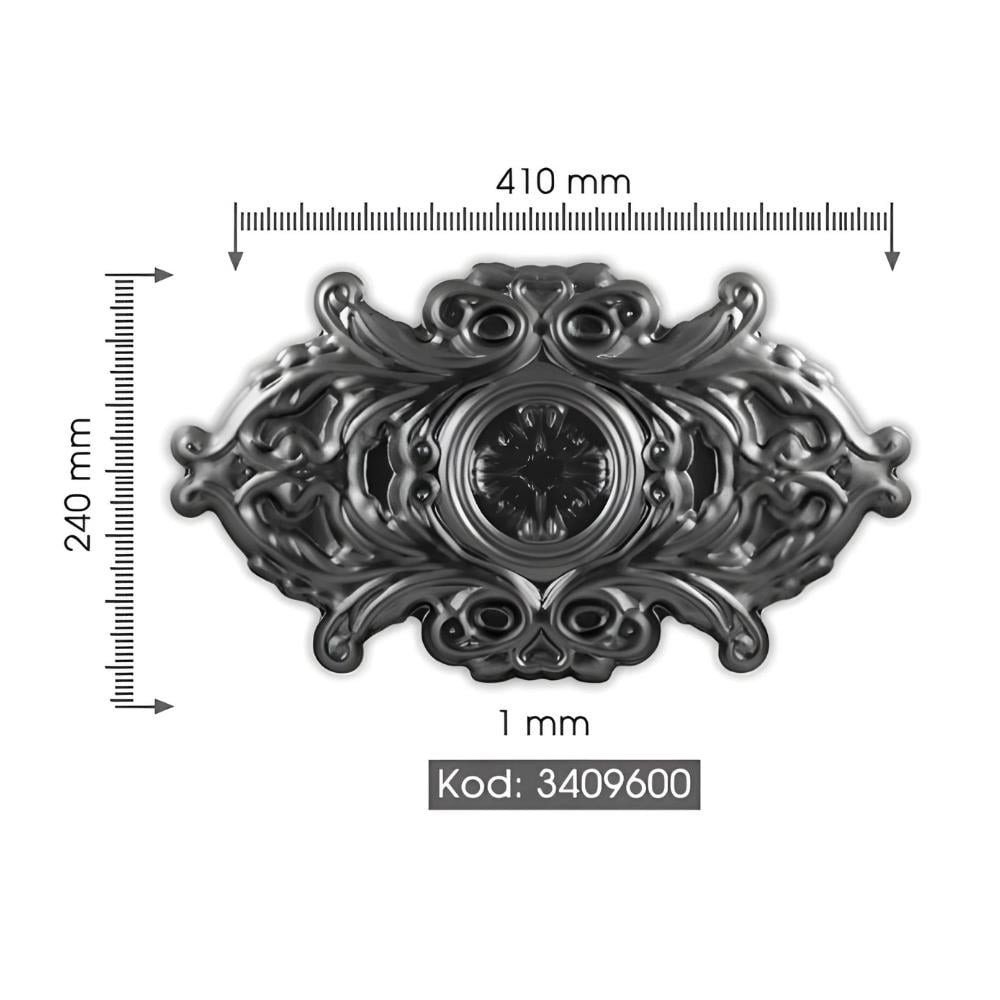 FERFORJE 3409608 KAPI GÖBEGI BÜYÜK 24*41 cm sayfa 82 0,80 mm